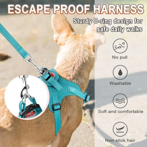 BARKBAY Dog Harness Medium Sized Dog, No Pull Puppy Harness, Step-in Dog Vest - Image 4