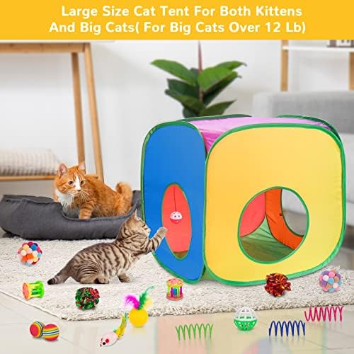 Retro Shaw 33 Pack Cat Toys for Indoor Cats, - Image 2