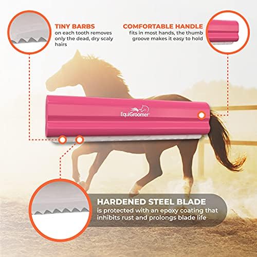 EquiGroomer 8-Inch Deshedding Brush - Image 5
