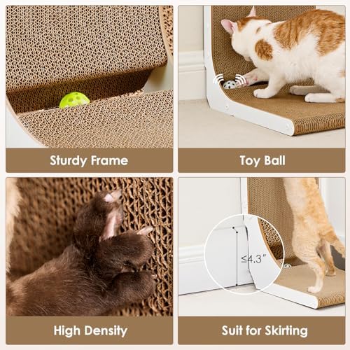 EHEYCIGA Cardboard Cat Scratcher - Image 5