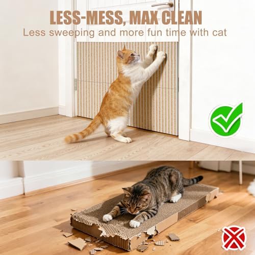 Natural Cork-Cat Scratch mat-Cat Scratch Pad Rug-cat Couch Protector-Scratch - Image 4