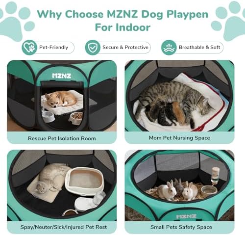 Dog Cat Small Animal Puppy Playpen Crate - Image 4