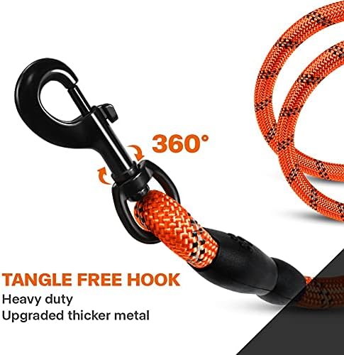 Taglory Rope Dog Leash for Medium Large Dogs, 6 FT Padded Handle - Image 6
