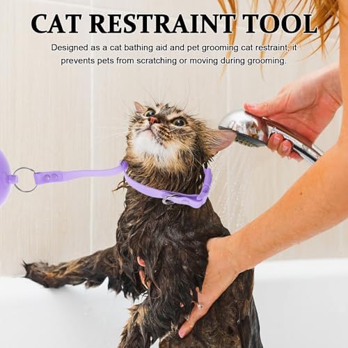 PET Bathing Tether with Suction Cup, Holds Pets up 66lbs - Image 5