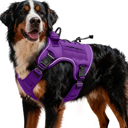 Heavy-Duty Tactical Dog Harness by Bruvoalon