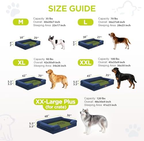 Waterproof Orthopedic Dog Bed for Extra Large Sized Dogs - Image 4