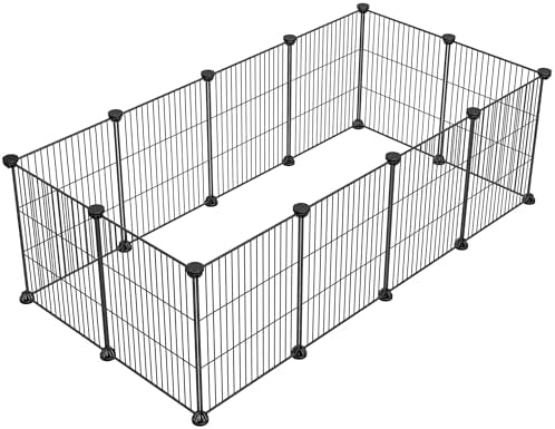 LURIVA DIY Small Animal Playpen, Pet Playpen, Guinea Pig Cages, Rabbit Playpen by LURIVA