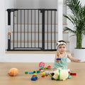 COMOMY 30" Tall Baby Gate for Stairs Doorways, Fits 29.5" to 40.5" Openings by COMOMY