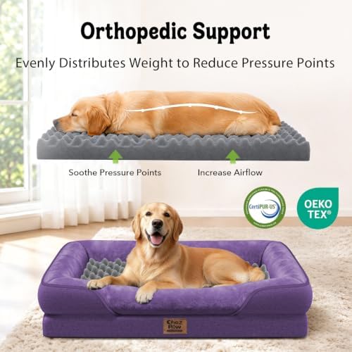 Chez Paw Orthopedic Washable XXL Dog Bed - Image 2