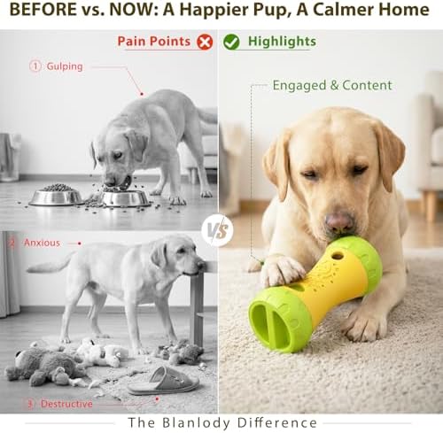 Treat Dispensing Dog Puzzle Toy, Interactive Dog Toys - Image 5