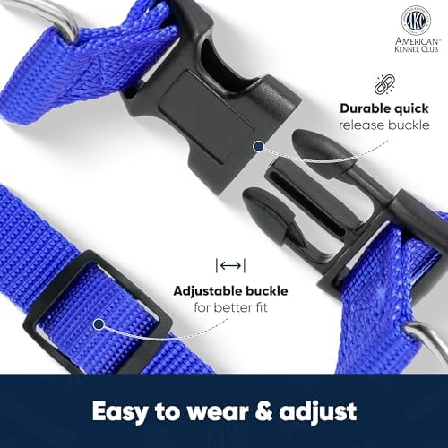 AKC Step-in Dog Harness – Adjustable Solid Color Vest - Image 3