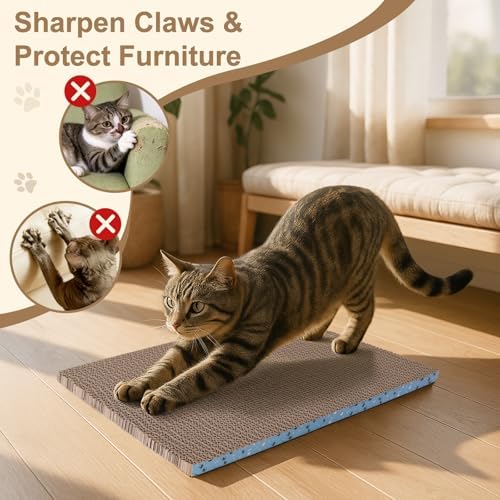 Cat Scratcher Pads, Cat Scratching Cardboard - Image 4