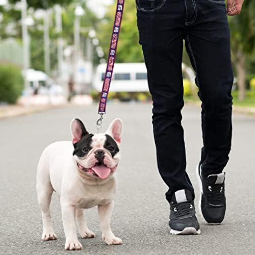 Pets First NFL Licensed New York Giants Pet Leash, Size Large – Durable Satin - Image 5