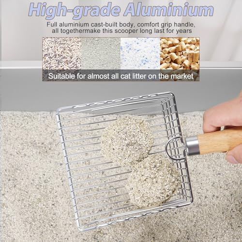 Metal Sifting Cat Litter Scoop - Image 2