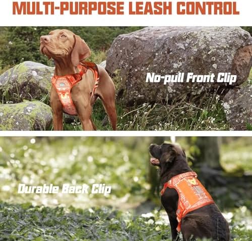 AUROTH Tactical Dog Harness Medium Sized Dog No Pull Adjustable Dog Vest - Image 5