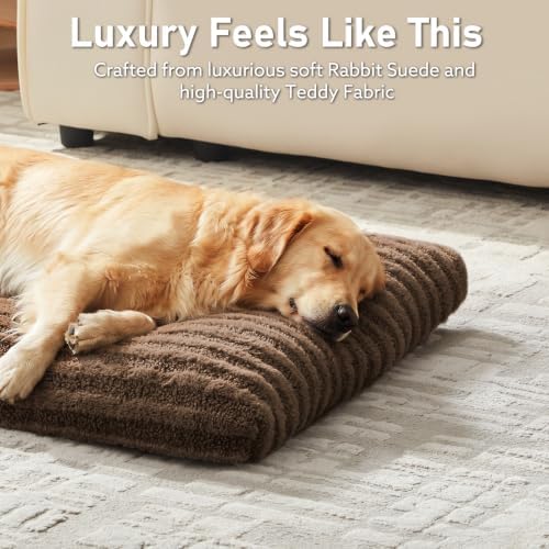 FURTIME Washable XL Dog Bed for Extra Large Dogs, Deluxe Dog Crate Beds - Image 3