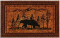 Giwawa Forest Bear Bath Rug Rustic Cabin Absorbent Plush Floor Mat 20"x32" Soft by Giwawa