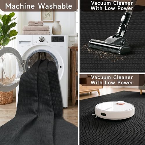 3x4 Waffle Bathroom Rug: Super Absorbent Washable Bath Mat - Image 5