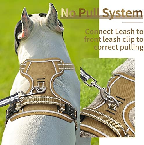 HEELE Dog Harness, Dog Harness for Small Medium Large Dogs No Pull Adjustable - Image 4