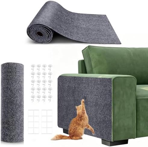 Self-Adhesive Cat Scratching Mat, Durable Couch Protector from Cat Claws by Unknown