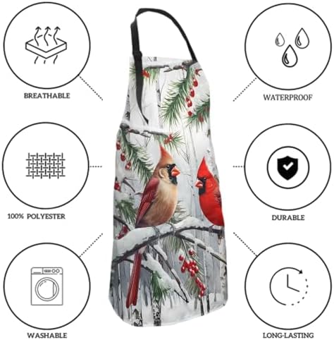 Giwawa Apron Unisex Resistant 33 x 28 inches - Image 6