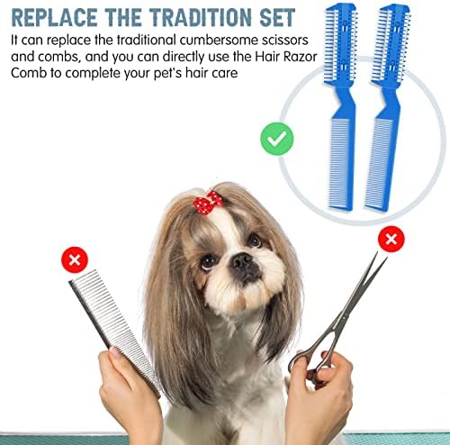 Yinkin 5 Pcs Dog Razor Comb - Image 6