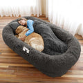 WROS Human Dog Bed for Adult, Dark Grey by WROS