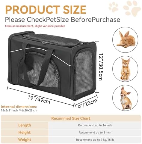 ‌Petsfit Airline Approved Pet Carrier - Image 2