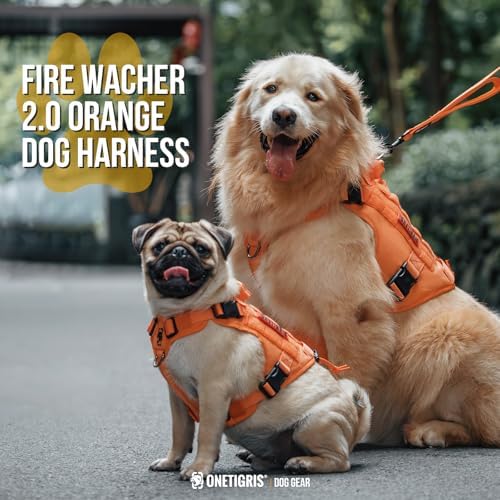OneTigris Tactical Dog Harness Vest No-Pull Service Dog Vest - Image 5