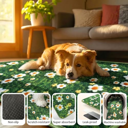 Washable Guinea Pig Pee Pads, Reusable Guinea Pig Cage Liner 2 Pack - Image 5