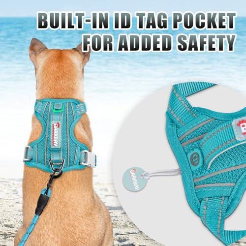 BARKBAY No Pull Dog Harness Large Reflective Dog Harness - Image 2