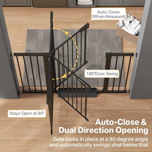 Cumbor 29.7-51.5 in Extra Wide Baby Gate - Image 5