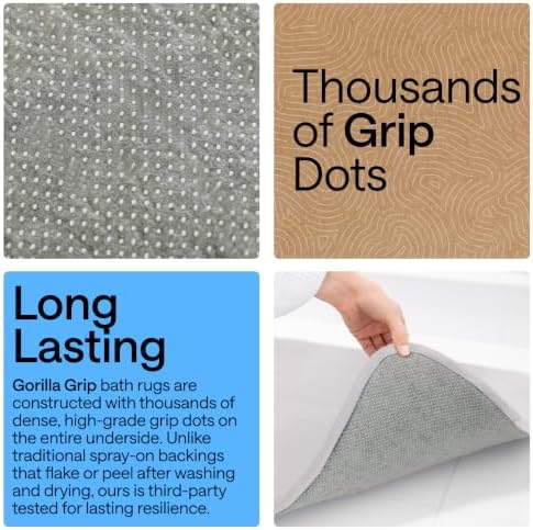 GORILLA GRIP® Memory Foam Bath Rug - Image 3