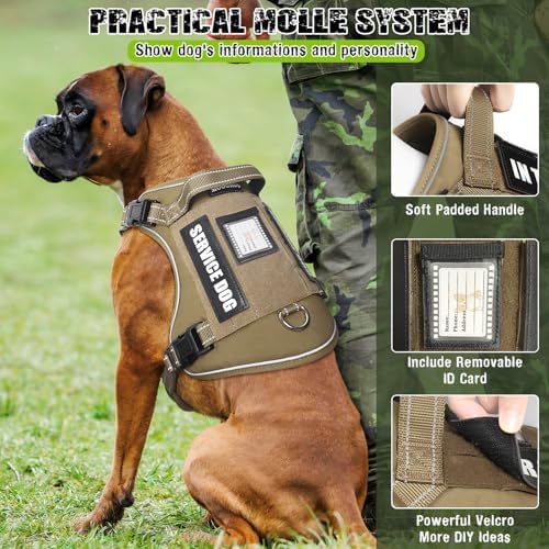 Tactical Dog Harness and Leash Set - Image 3