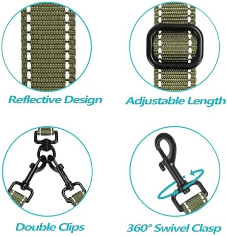 PetBonus Double Dog Leash, No Tangle Dual Leash, Walking Training Lead - Image 4