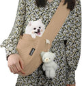 NATUYA Small Dog Cat Carrier Sling, Adjustable Canvas Pet Puppy Pouch by NATUYA