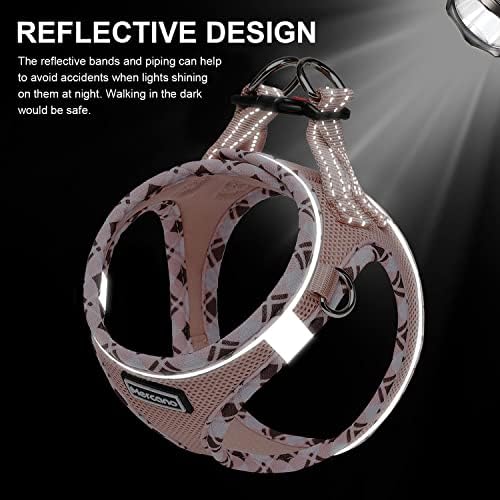 Mercano Soft Mesh Dog Harness and Leash Set, Step-in Reflective Breathable - Image 6