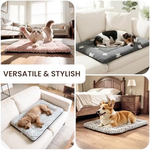 Mora Pets Dog Crate Pad Washable Cat Dog Bed - Image 6