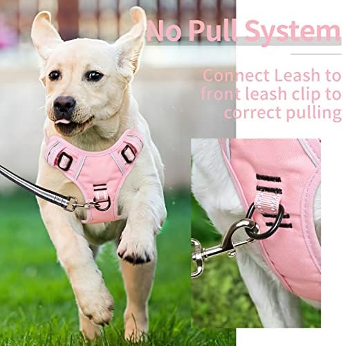 HEELE Dog Harness, No Pull Adjustable Padded Reflective Harness - Image 5