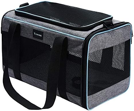 Vceoa 19"x12"x12" Pet Carrier for Cats - Image 3