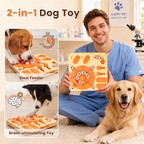 Dog Puzzle Toy, 4-Level Interactive Dog Toys - Image 4