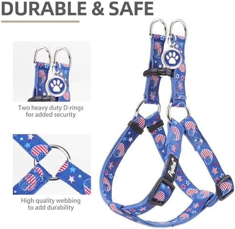 PUPTECK No Pull Dog Harness Small Sized Step-in Adjustable Puppy Vest - Image 2