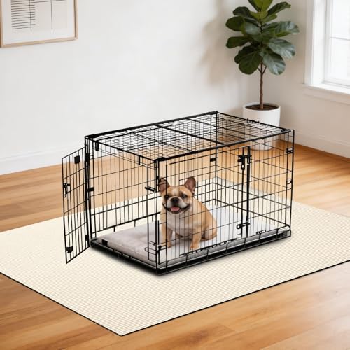 Dog Crate Mat, 29 in X 50 in Dog Playpen Mat Kennel Mat by Providinglifelongserviceforyourbetterlife