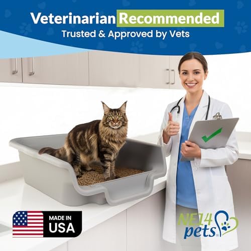 KittyGoHere Senior Cat Litter Box, Cat Litter Pan - Image 5