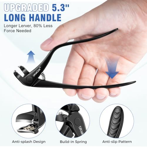 DRMODE Long Handle Toenail Clippers - Image 4