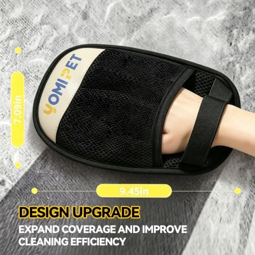 Hair Remover Glove for Cats & Dogs, Reusable Electrostatic Pet Hair Removal - Image 2