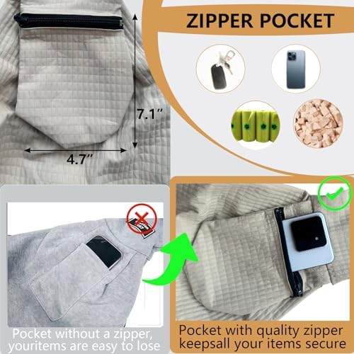 Dog Sling Water-Resistant Fabric - Image 5