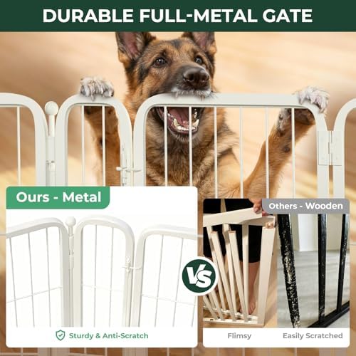 FXW Dog Gate, Extra Wide Adjustable - Image 2