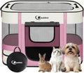 Siedihit 28" Dog Playpen, Cat Puppy Pen, Pet Portable Crate Indoor Outdoor by Siedihit