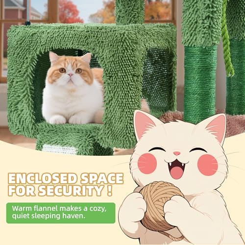 TWDEPART 37.5" All-in-One Cat Tree Tower - Image 3